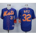 Mets #32 Steven Matz Blue Alternate Home Cool Base Stitched Jersey