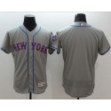 Mets Blank Grey Flexbase Authentic Collection Stitched Jersey