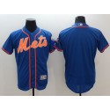 Mets Blank Blue Flexbase Authentic Collection Stitched Jersey