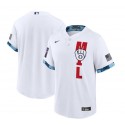 Milwaukee Brewers 2021 White All-Star Cool Base Stitched Jersey