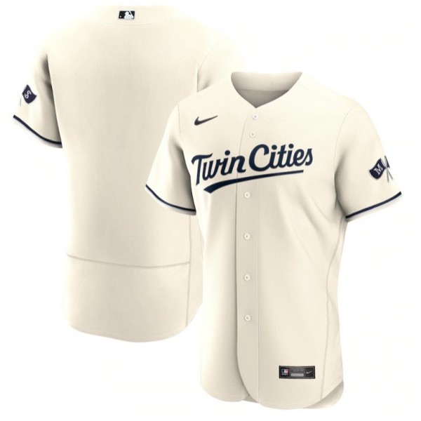 Minnesota Twins Cream 2023 Flex Base Stitched Jersey