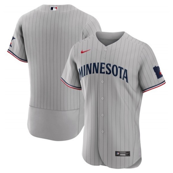 Minnesota Twins Gray 2023 Flex Base Stitched Jersey