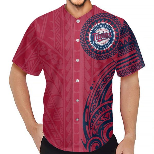 Minnesota Twins Red Baseball Jersey