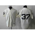 Nationals #37 Stephen Strasburg Cream 1924 Turn Back The Clock Stitched Jersey