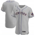 New York Mets Grey Flex Base Stitched Jersey
