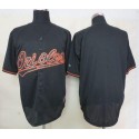 Orioles Blank Black Fashion Stitched Jersey