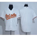 Orioles Blank White New Cool Base Stitched Jersey