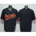 Orioles Blank Black New Cool Base Stitched Jersey