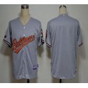 Orioles Blank Grey Cool Base Stitched Jersey