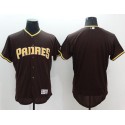 Padres Blank Brown Flexbase Authentic Collection Stitched Jersey