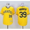 Pirates #39 Dave Parker Gold Flexbase Authentic Collection Cooperstown Stitched Jersey