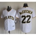 Pirates #22 Andrew McCutchen White New Cool Base Stitched Jersey
