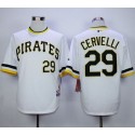 Pirates #29 Francisco Cervelli White Alternate 2 Cool Base Stitched Jersey