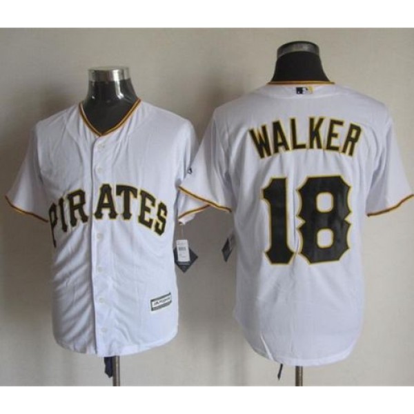 Pirates #18 Neil Walker White New Cool Base Stitched Jersey
