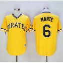 Pirates #6 Starling Marte Gold New Cool Base Stitched Jersey