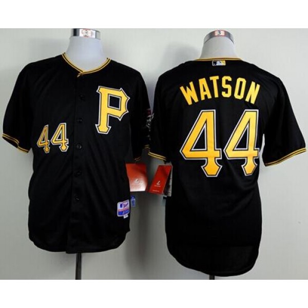 Pirates #44 Tony Watson Black Cool Base Stitched Jersey