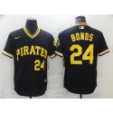 Pirates #24 Barry Bonds Black Flexbase Stitched Jersey