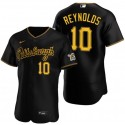Pittsburgh Pirates #10 Bryan Reynolds Black Flex Base Stitched Jersey