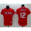 Rangers #12 Rougned Odor Red Flexbase Authentic Collection Stitched Jersey