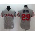 Rangers #29 Adrian Beltre Grey Fashion Stars Stripes Flexbase Authentic Stitched Jersey