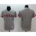 Rangers Blank Grey Fashion Stars Stripes Flexbase Authentic Stitched Jersey