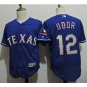 Rangers #12 Rougned Odor Blue Flexbase Authentic Collection Stitched Jersey