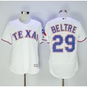 Rangers #29 Adrian Beltre White Flexbase Authentic Collection Stitched Jersey