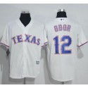 Rangers #12 Rougned Odor White New Cool Base Stitched Jersey