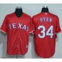 Rangers #34 Nolan Ryan Red New Cool Base Stitched Jersey