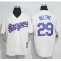 Rangers #29 Adrian Beltre White Cooperstown Stitched Jersey
