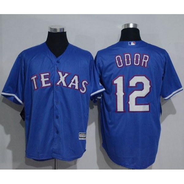 Rangers #12 Rougned Odor Blue New Cool Base Stitched Jersey