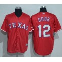 Rangers #12 Rougned Odor Red New Cool Base Stitched Jersey