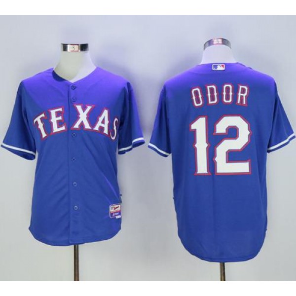 Rangers #12 Rougned Odor Blue Cool Base Stitched Jersey