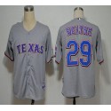 Rangers #29 Adrian Beltre Grey Cool Base Stitched Jersey
