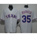 Rangers #35 Cole Hamels White New Cool Base Stitched Jersey