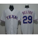 Rangers #29 Adrian Beltre White New Cool Base Stitched Jersey
