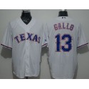 Rangers #13 Joey Gallo White New Cool Base Stitched Jersey