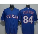 Rangers #84 Prince Fielder Blue New Cool Base Stitched Jersey