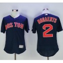 Red Sox #2 Xander Bogaerts Navy Blue Flexbase Authentic Collection Stitched Jersey