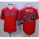 Red Sox #24 David Price Red New Cool Base Stitched Jersey