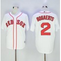 Red Sox #2 Xander Bogaerts White New Cool Base Stitched Jersey
