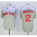 Red Sox #2 Xander Bogaerts Grey New Cool Base Stitched Jersey
