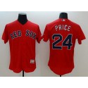 Red Sox #24 David Price Red Flexbase Authentic Collection Stitched Jersey