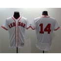 Red Sox #14 Jim Rice White Flexbase Authentic Collection Cooperstown Stitched Jersey
