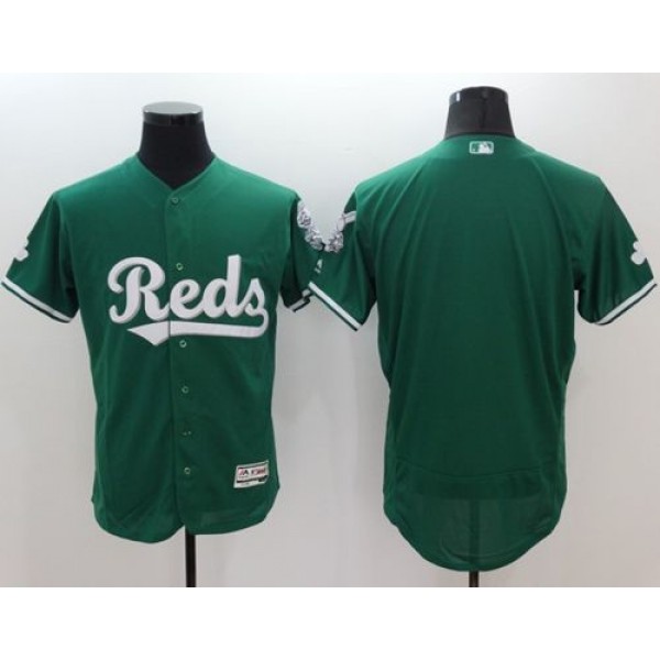 Reds Blank Green Celtic Flexbase Authentic Collection Stitched Jersey