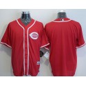 Reds Blank Red New Cool Base Stitched Jersey