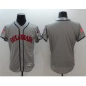 Rockies Blank Grey Fashion Stars Stripes Flexbase Authentic Stitched Jersey