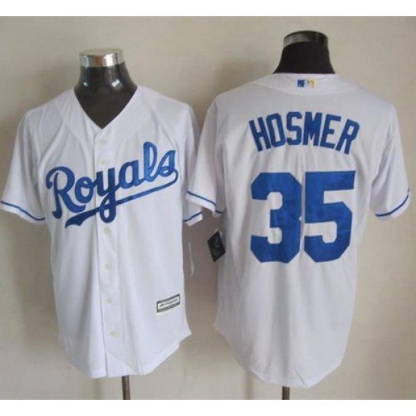Royals #35 Eric Hosmer White New Cool Base Stitched Jersey