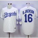 Royals #16 Bo Jackson New White Cool Base Stitched Jersey