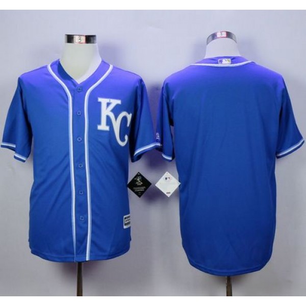 Royals Blank Blue Alternate 2 New Cool Base Stitched Jersey